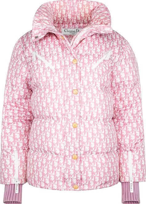 pink dior puffer jacket|christian dior puffer jacket women's.